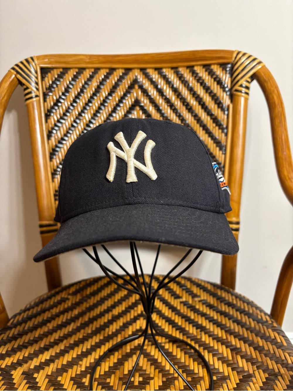 New Era New York Yankees 2000 World Series Baseball Hat 59Fifty 7 1/8 USA